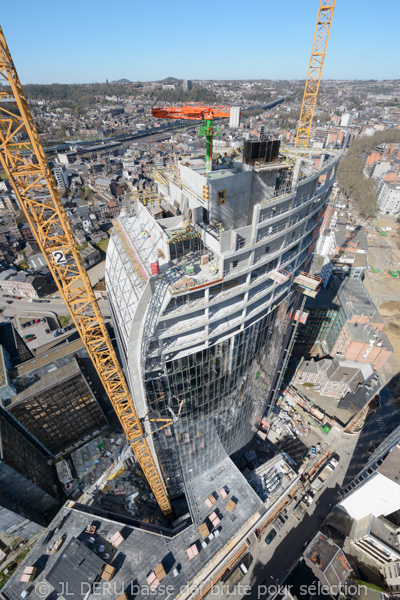 tour des finances à Liège